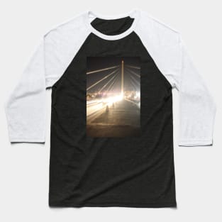 City lights Monterrey Baseball T-Shirt